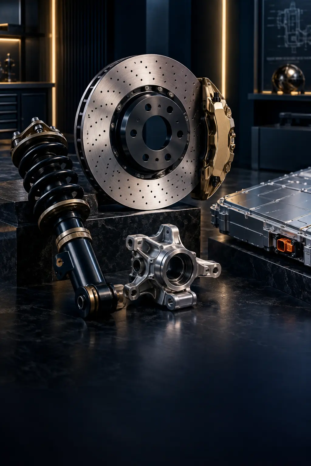 Premium automotive and electric vehicle parts for international sourcing